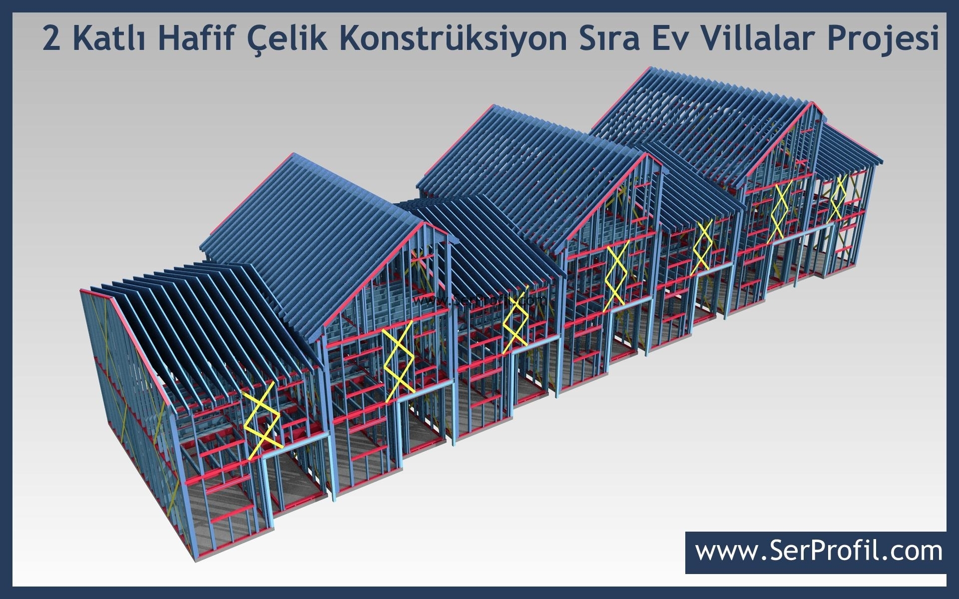 Hafif Çelik Konstrüksiyon Ev Villa Proje ve Uygulama Firmasıyız!