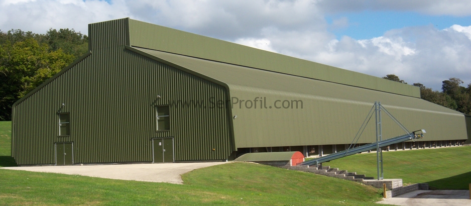 Prefabrik Depo Hangar Fiyatları, Çelik Konstrüksiyon Fabrika Yapımı