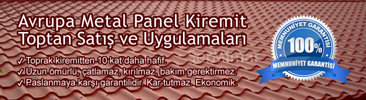 Metal Kiremit Toptan Satış