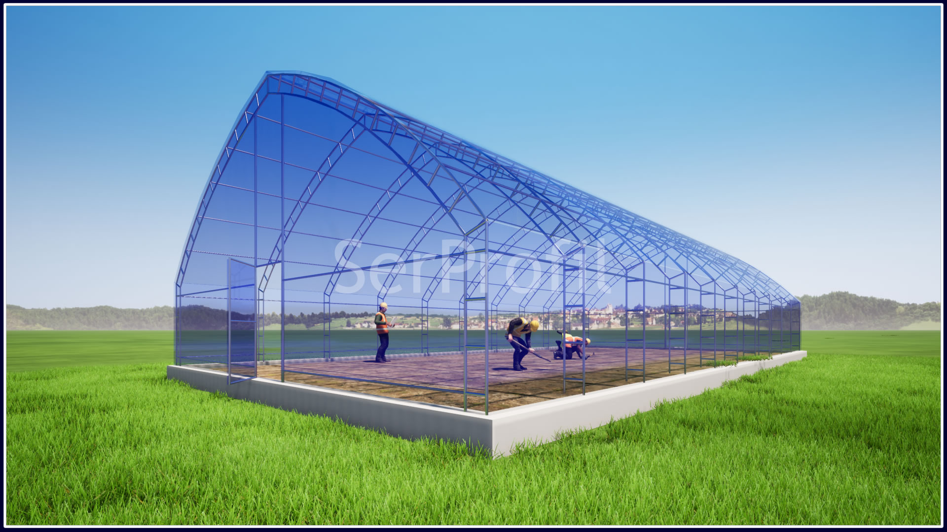 Ekonomik Sera Çadırı 10x20