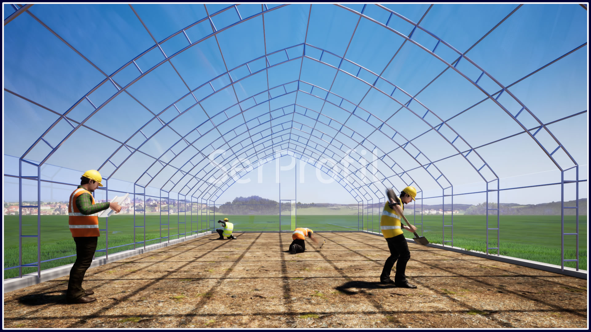 Ekonomik Sera Çadırı 10x20