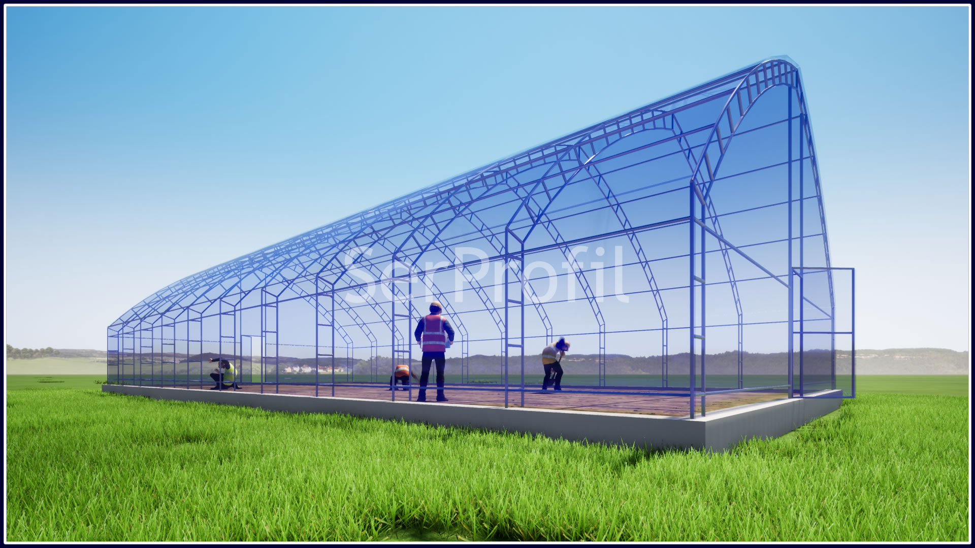 Ekonomik Sera Çadırı 10x20