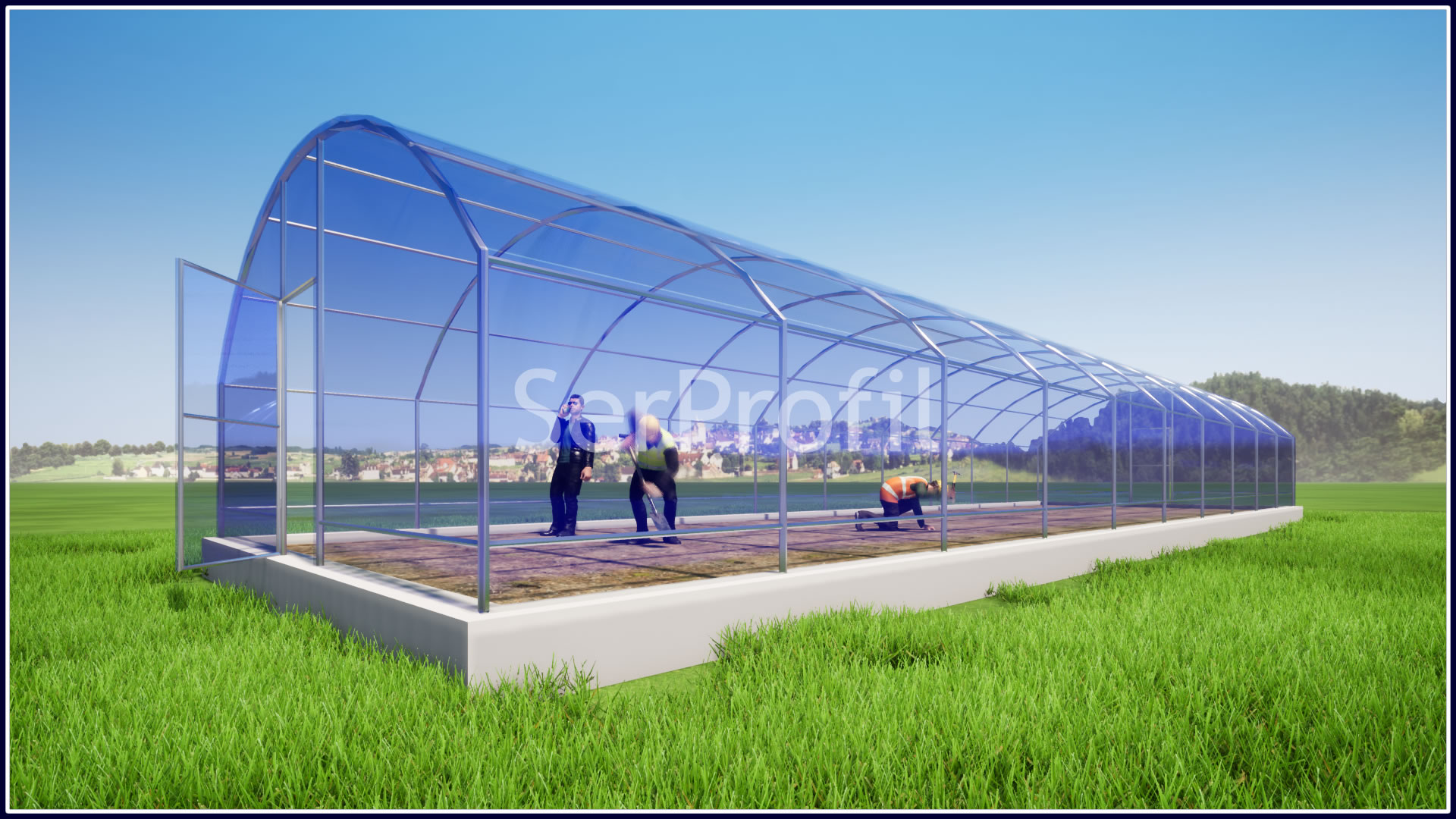 Ekonomik Sera Çadırı 6x20